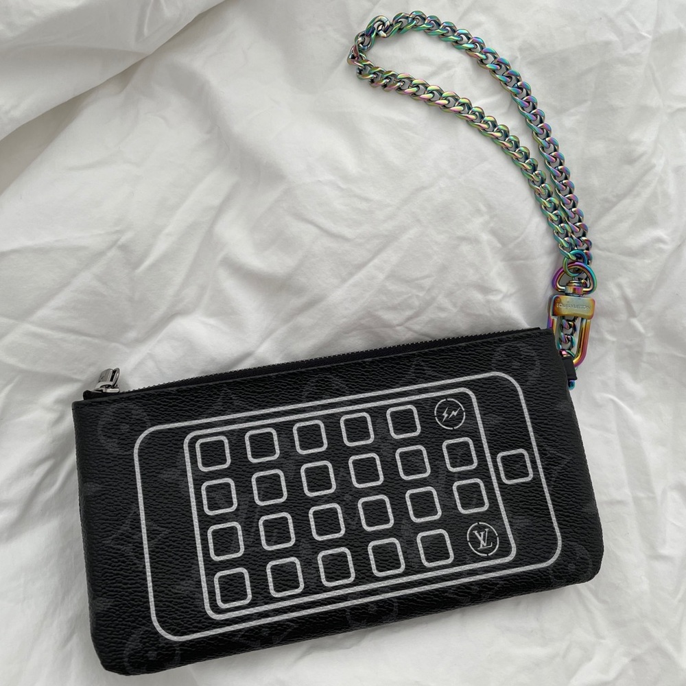 •SOLDtoFashionphile• LOUIS VUITTON Fragment Pouch